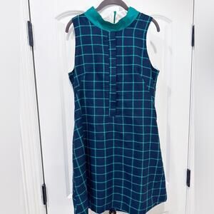 BURU Plaid Mod Shift Dress
